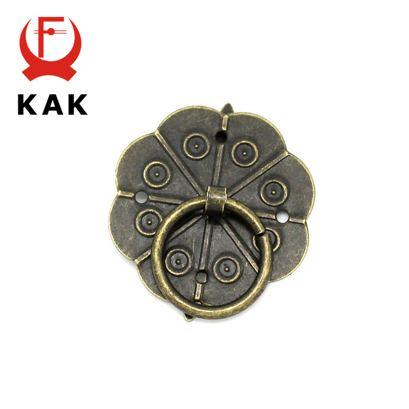 Furniture Hardware Photos - KAK 클래식 브론즈 톤 퀸쿤스 서랍