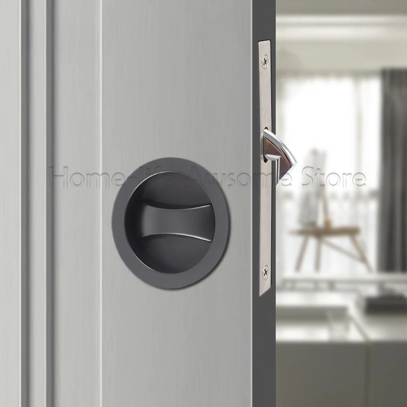 Furniture Sliding Door Hardware - 슬라이딩 도어 잠금장치 모던 무형광 아연