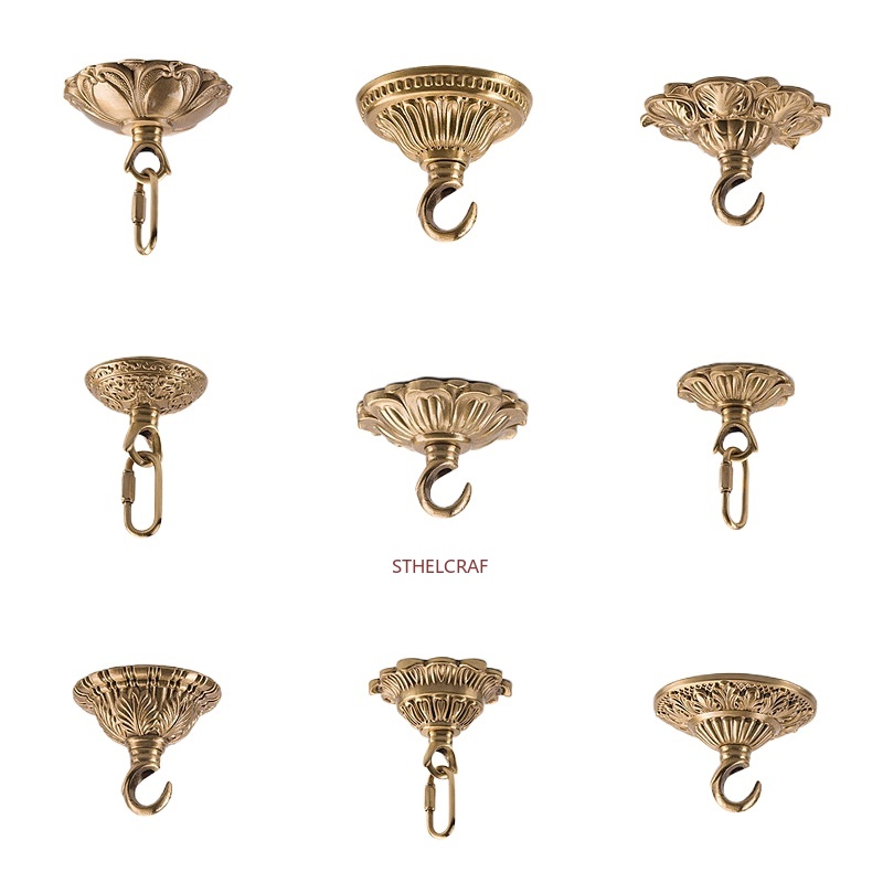 Furniture Hardware Brass - 1PC 고급 황동 후크 홈 인테리어
