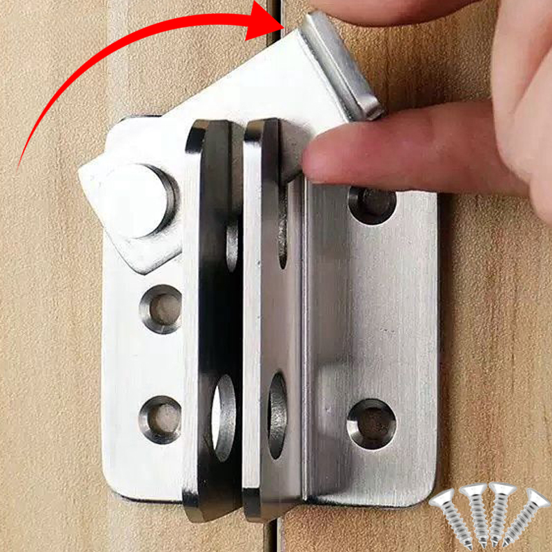 Furniture Sliding Door Hardware - 1/5세트 플립 래치 게이트 래치 스테인리스