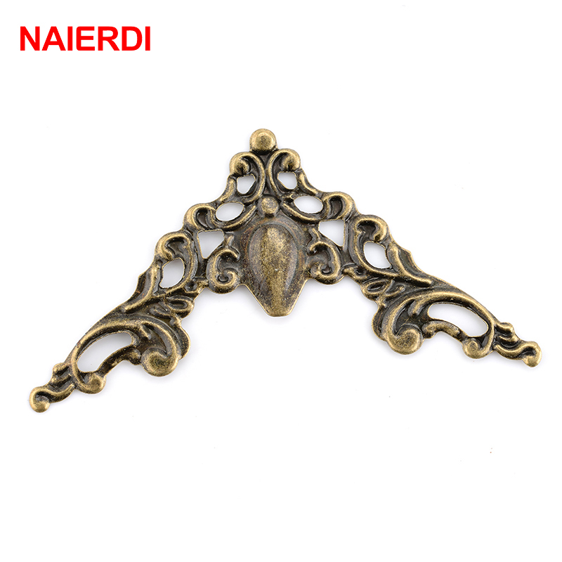 Furniture Hardware Photos - NAIERDI-40mm 골동품 코너 브래킷 상자 30