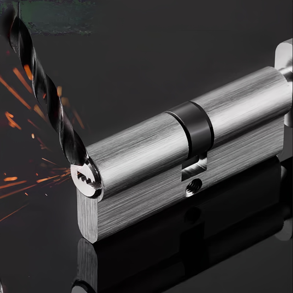 Furniture Sliding Door Hardware - 1Pc 유럽 표준 60/70/80/90mm 잠금 실린더,