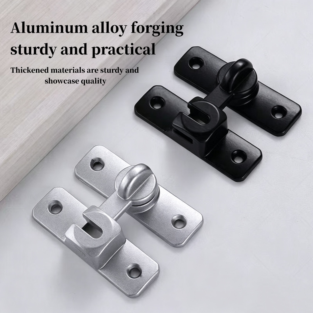 Furniture Sliding Door Hardware - 슬라이딩 헛간 문 잠금장치, 90/180도 회전식