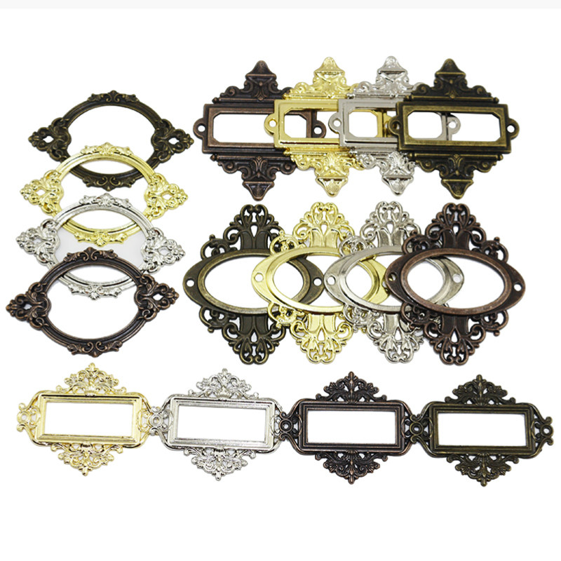 Furniture Hardware Photos - 골동품 조각 액세서리 약품 서랍 라벨