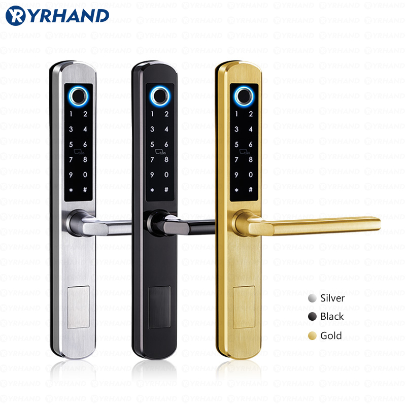 IP66 골드 스테인레스 스틸 슬라이딩 유리 스마트 잠 - Furniture Sliding Door Hardware 리뷰 및 가격