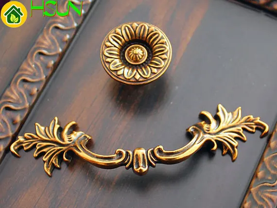 빈티지 서랍 손잡이 드롭 풀 베일 링 앤틱 브론즈 도어 - Furniture Hardware Drop Pulls 리뷰 및 가격