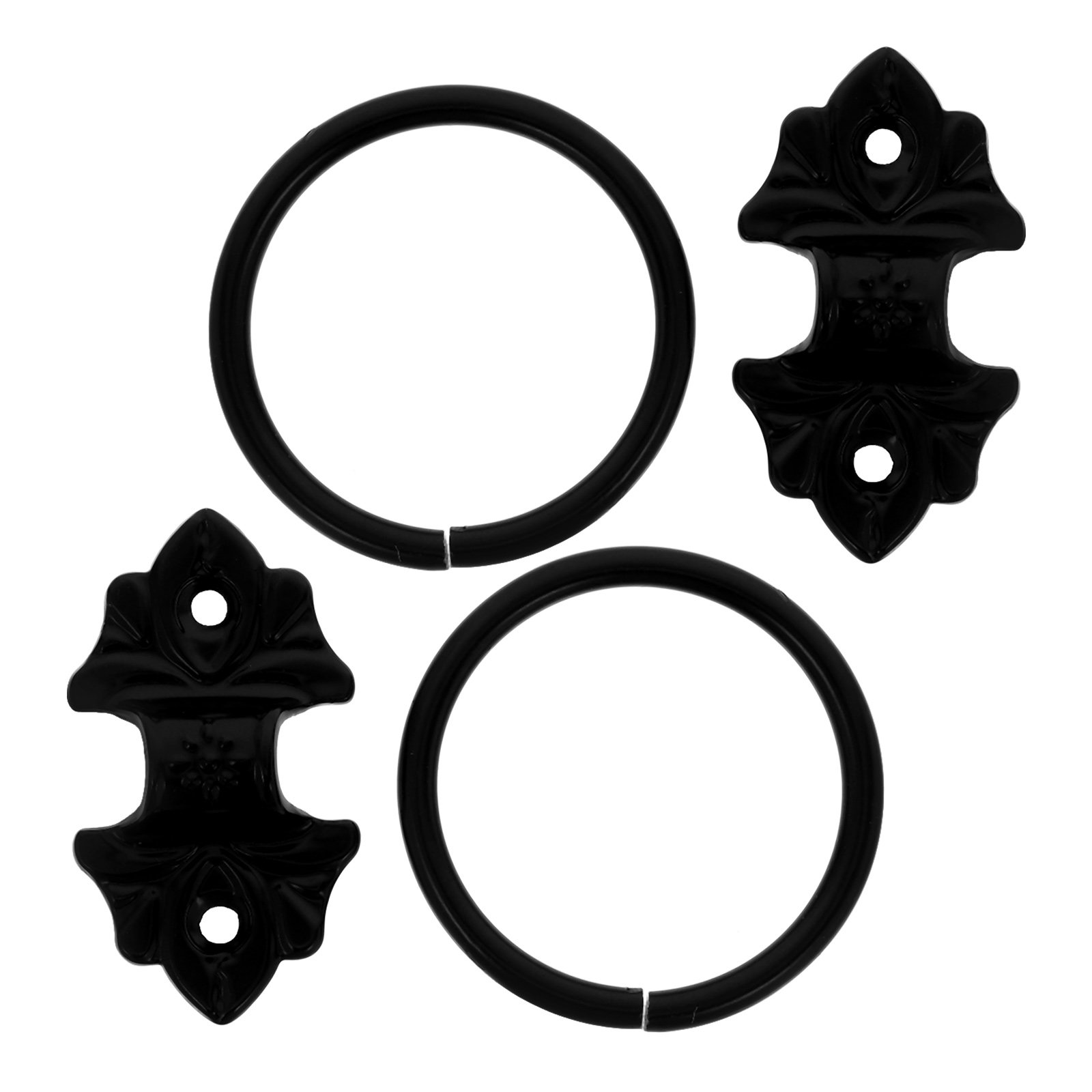 2Pcs 빈티지 라운드 풀 링 서랍 손잡이 클래식 드롭 - Furniture Hardware Drop Pulls 리뷰 및 가격