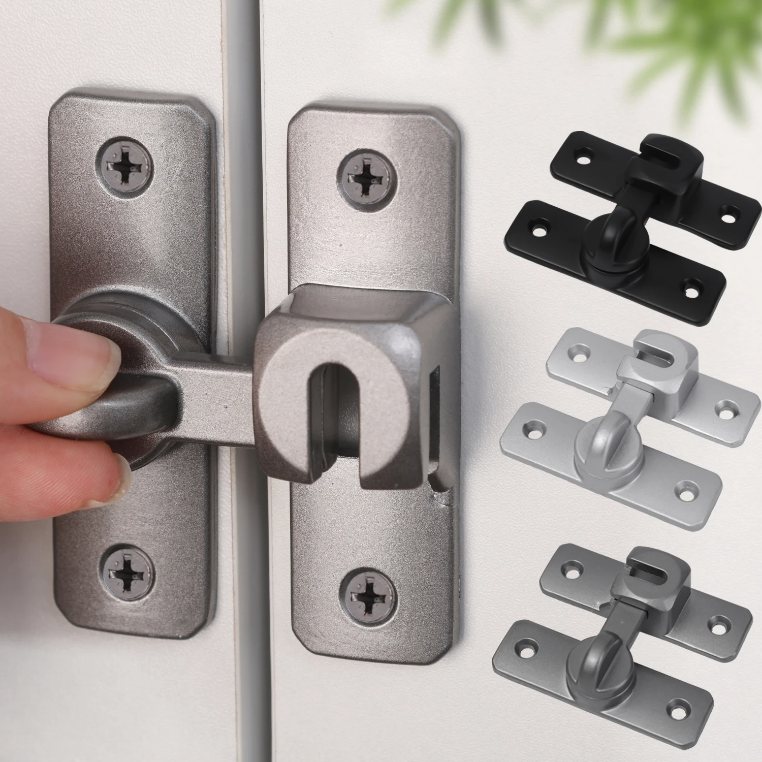 4/1세트 스테인레스 스틸 후크 래치 창문 서랍 캐비닛 - Furniture Sliding Door Hardware 리뷰 및 가격