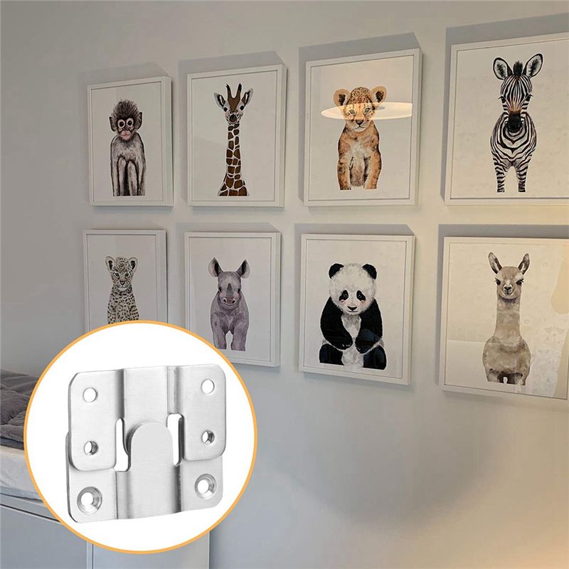 ABNQ 플러시 마운트 브래킷, 사진 프레임 걸이, 인 - Furniture Hardware Photos 리뷰 및 가격