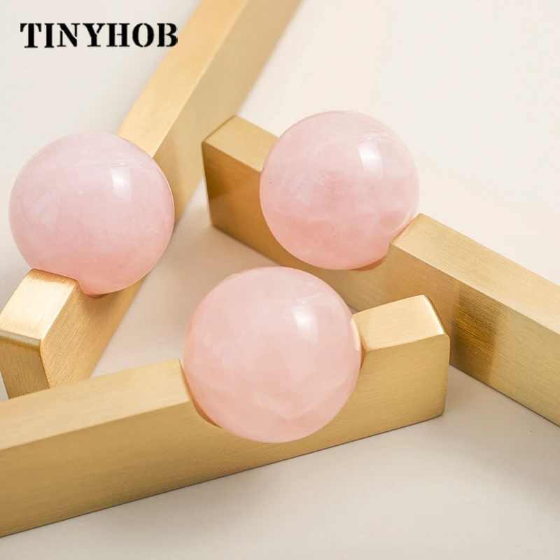 화이트 크리스탈 공 + 황동 가구는 찬장 서랍 당겨 부 - Furniture Hardware Drop Pulls 리뷰 및 가격