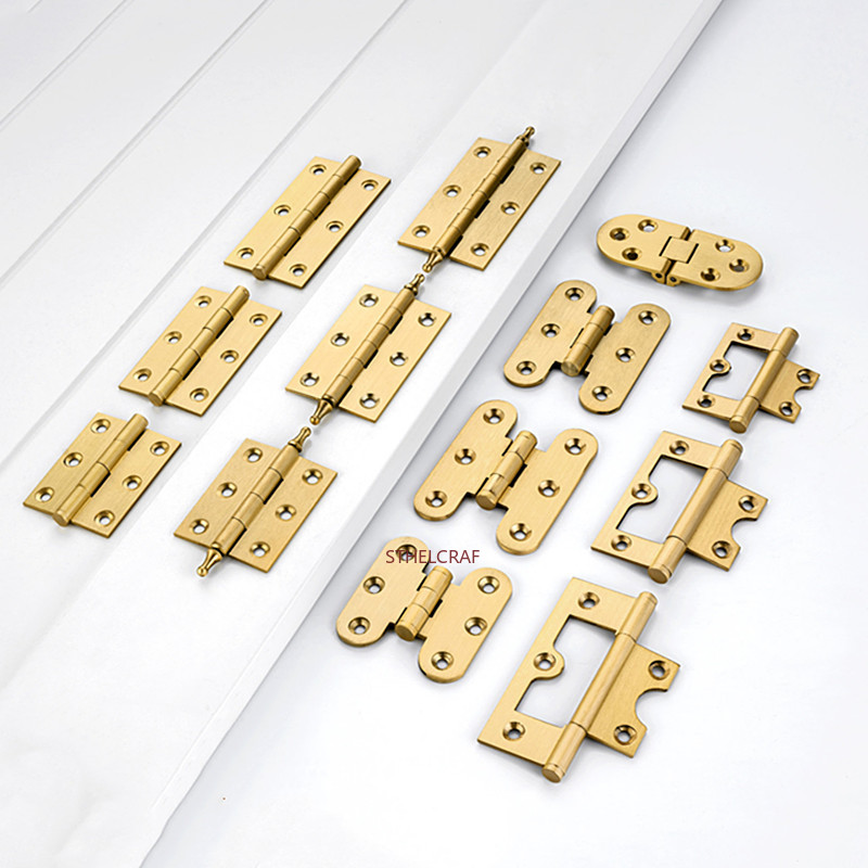 2pc 황동 캐비닛 도어 힌지 2인치/2.5인치/3인치 - Furniture Hardware Brass 리뷰 및 가격