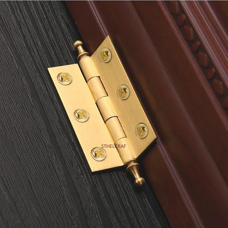 2pc 황동 캐비닛 도어 힌지 2인치/2.5인치/3인치 - Furniture Hardware Brass 리뷰 및 가격