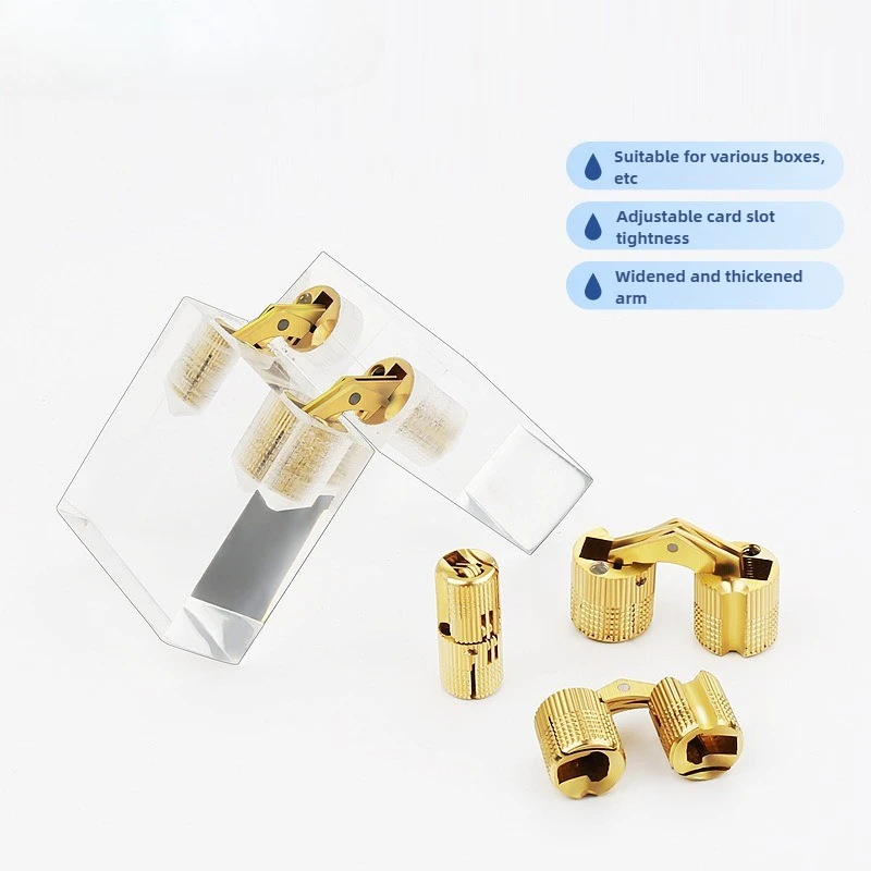 1PCS 구리 황동 가구 경첩 8-16mm 원통형 숨김 - Furniture Hardware Brass 리뷰 및 가격