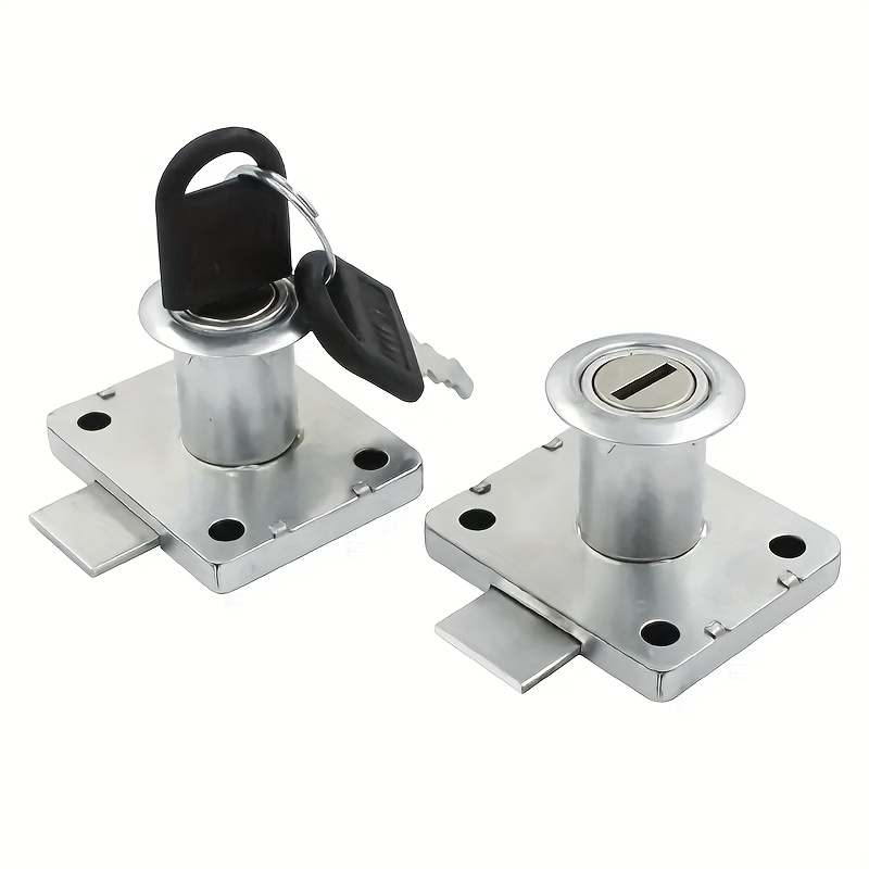 캐비닛 서랍 잠금장치, 옷장 캠 잠금장치(열쇠 포함), - Furniture Hardware Cam Lock 리뷰 및 가격