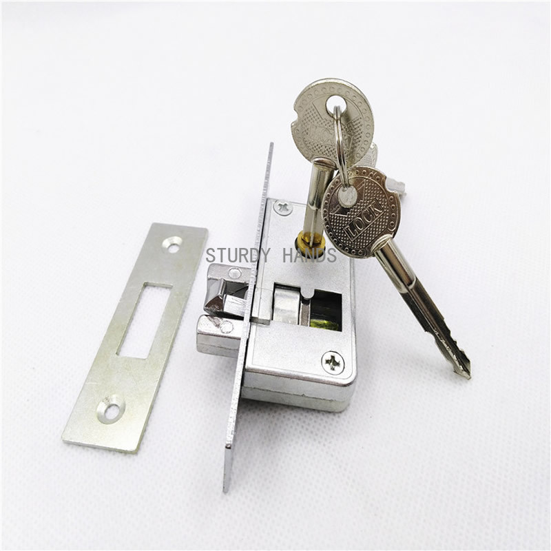 합금 핀 잠금 슬라이딩 도어 보이지 않는 후크 잠금 프 - Furniture Sliding Door Hardware 리뷰 및 가격